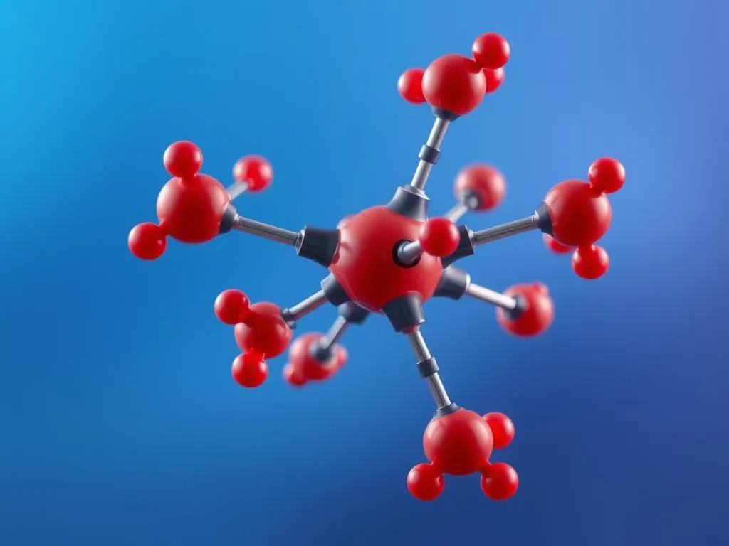 Molecular structure of Astaxanthin